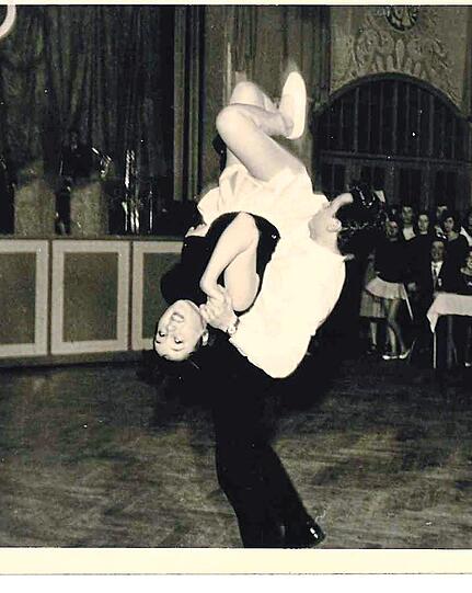 1972: Ostertag tanzt sich per Kniewurf zum Bayerischen Rock&rsquo;n&rsquo;Roll-Meister.