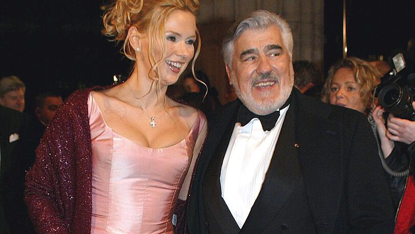Veronica Ferres und Mario Adorf. Veronica Ferres und Mario Adorf.