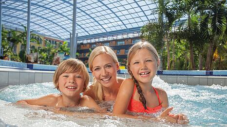 Spa&szlig; pur im Sprudelbrunnen.