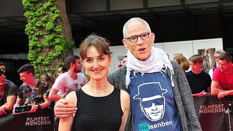 Sir Peter Jonas mit seiner Frau Barbara Burgdorf vor einem Jahr beim Münchner Filmfest.