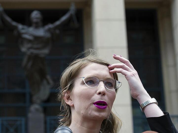 Chelsea Manning, frühere Wikileaks-Informantin, Manning ist wieder hinter Gittern.