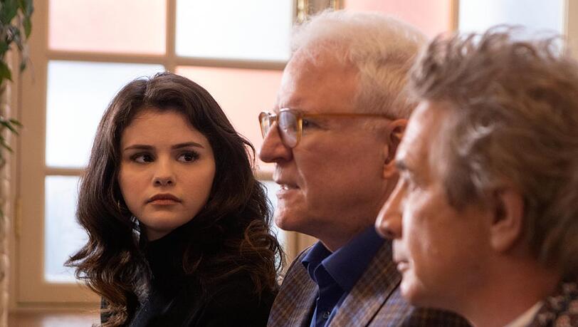 Selena Gomez mit Steve Martin und Martin Short (v.l.) in "Only Murders in the Building".