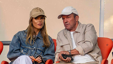 Frauenheld! Lothar Matth&auml;us mit seiner aktuellen Freundin Theresa Sommer.