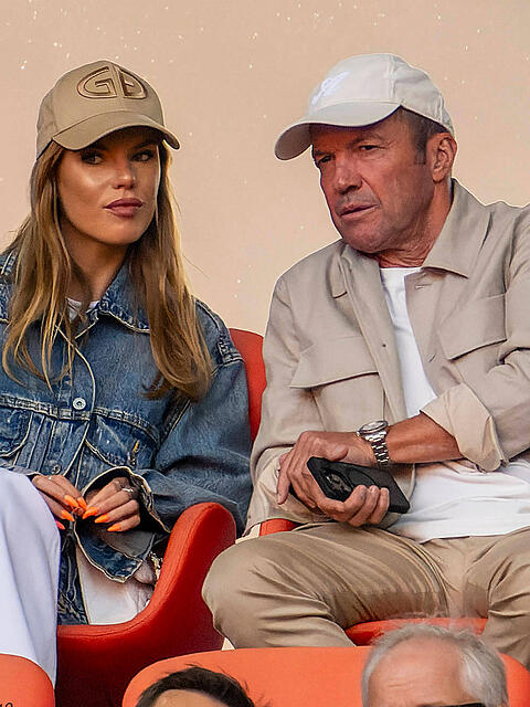 Frauenheld! Lothar Matth&auml;us mit seiner aktuellen Freundin Theresa Sommer.