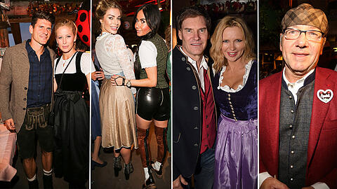 Besuch aus Hollywood trifft deutsche Promis....