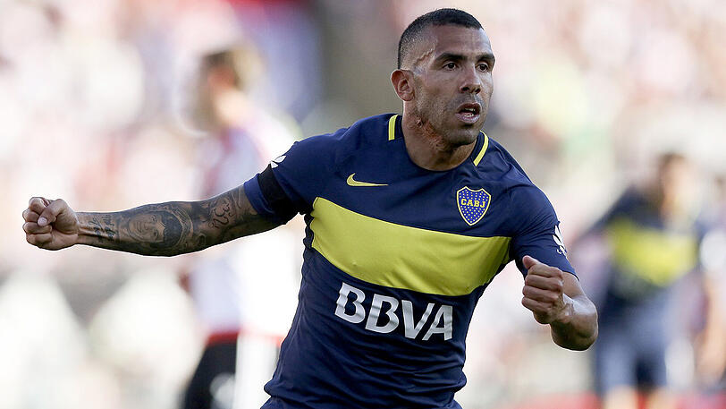 Carlos Tevez kehrte im Januar nach einem Jahr in China zu den Boca Juniors zurück.