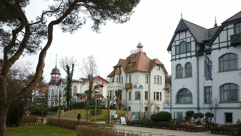 Die typische Bäderarchitektur von Zinnowitz. Die typische Bäderarchitektur von Zinnowitz.