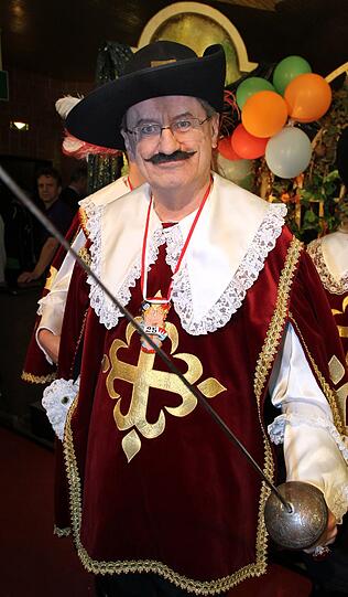 2012: Der ehemalige Münchner Oberbürgermeister Christian Ude als Musketier.