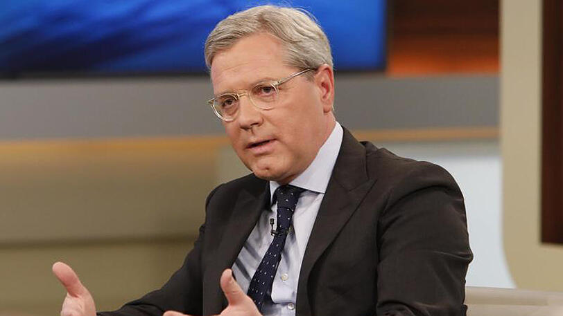 Norbert Röttgen (CDU) spricht in der TV-Sendung "Anne Will".