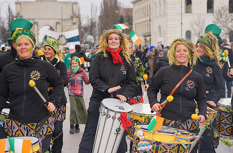 St. Patrick's Day Parade 2016 in München. Die besten Bilder.