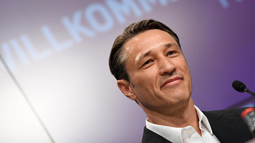 Am Montag wurden Trainer Niko Kovac und Serge Gnabry offiziell vorgestellt. Klicken Sie sich durch die Bilder.