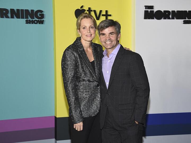 Ali Wentworth und ihr Ehemann George Stephanopoulos bei der Weltpremiere von "The Morning Show" von Apple TV+.