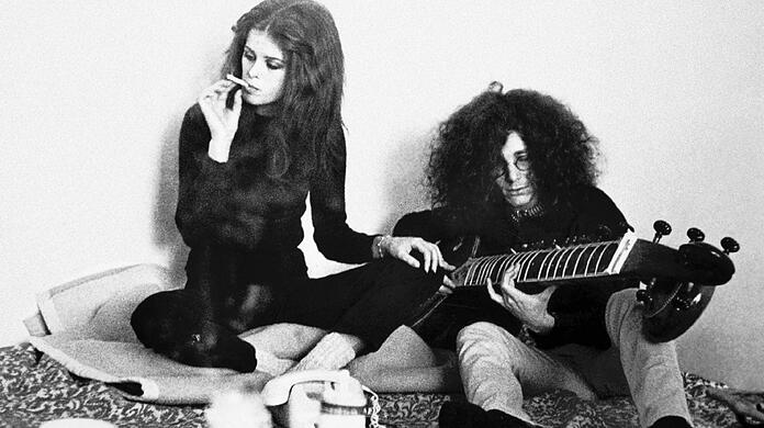 Uschi Obermaier und Rainer Langhans in ihren wilden Jahren. Mitte der 70er folgte die Trennung.