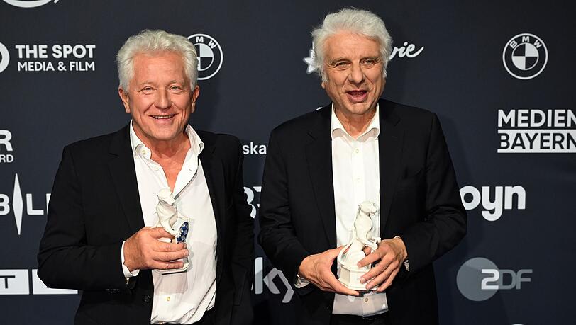 Die beiden Münchner "Tatort"-Ermittler Miroslav Nemec und Udo Wachtveitl haben den Ehrenpreis des Ministerpräsidenten erhalten.