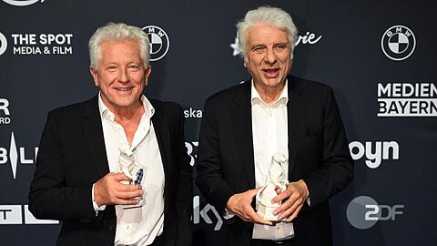 Die beiden Münchner "Tatort"-Ermittler Miroslav Nemec und Udo Wachtveitl haben den Ehrenpreis des Ministerpräsidenten erhalten.