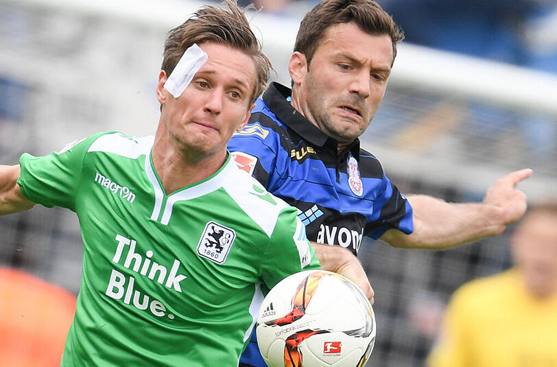 Verlor mit den Löwen das Saisonfinale beim FSV Frankfurt: 1860-Abräumer Kai Bülow.