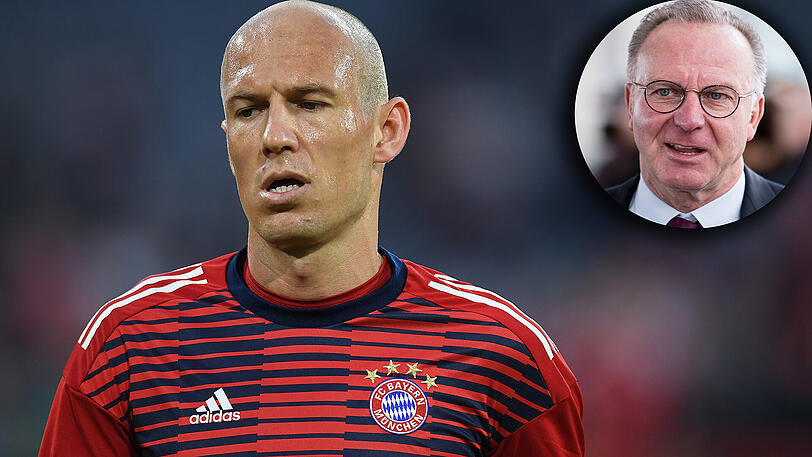 Karl-Heinz Rummenigge glaubt weiterhin an die Vertragsverlängerung von Arjen Robben beim FC Bayern.