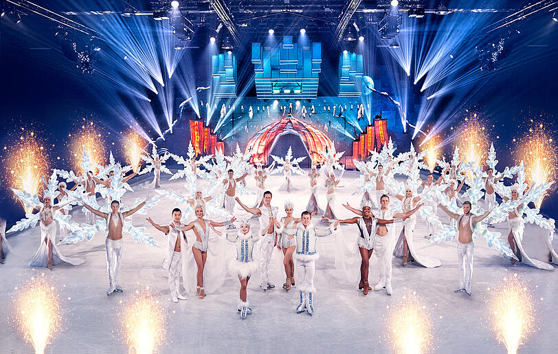 HOLIDAY ON ICE nimmt Sie  mit in eine neue Welt. Voller bildgewaltiger Settings und effektvoller WOW-Momente.