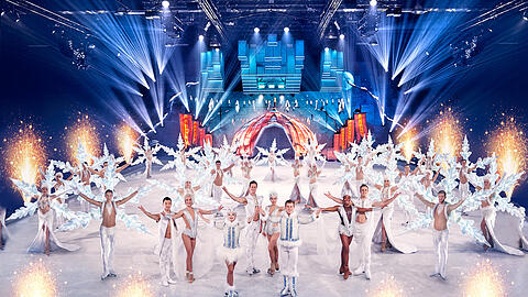 HOLIDAY ON ICE nimmt Sie  mit in eine neue Welt. Voller bildgewaltiger Settings und effektvoller WOW-Momente.