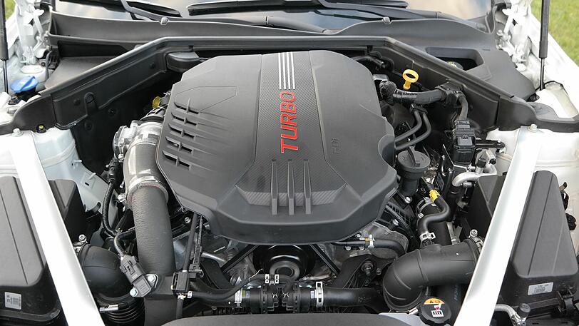 Ein Prachtstück: Der Turbobenziner des Stinger liefert putzmuntere 266 Pferdestärken.