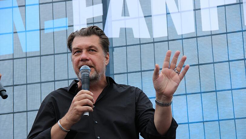 Gerhard Mayrhofer beim Fanfest Gerhard Mayrhofer beim Fanfest