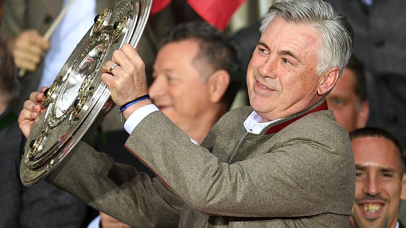 Nach dem Gewinn der deutschen Meisterschaft will sich Bayern-Trainer Carlo Ancelotti entspannen.