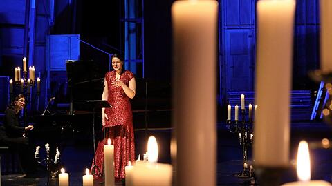 Die norwegische Sopranistin Lise Davidsen.