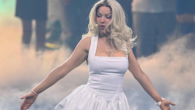 Shirin David bei einem TV-Auftritt im vergangenen Jahr.