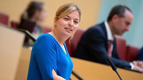 Katharina Schulze, Fraktionsvorsitzende von Bündnis 90/Die Grünen.