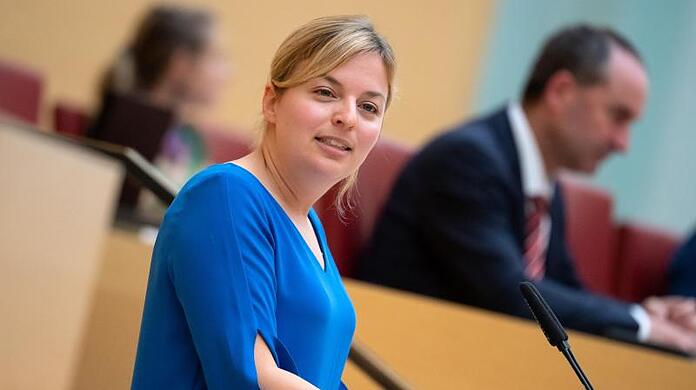 Katharina Schulze, Fraktionsvorsitzende von Bündnis 90/Die Grünen.