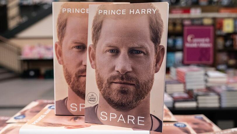 Prinz Harry schrieb gemeinsam mit J. R. Moehringer den Bestseller "Reserve" ("Spare").