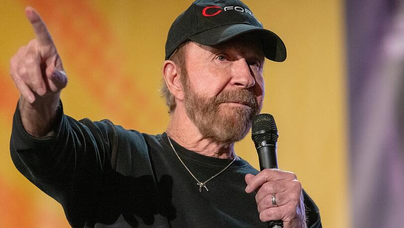 Chuck Norris bei einem Event vor einigen Jahren.