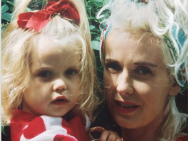 Peaches Geldof veröffentlichte kurz vor ihrem Tod dieses Kinderfoto mit Mutter Paula Yates