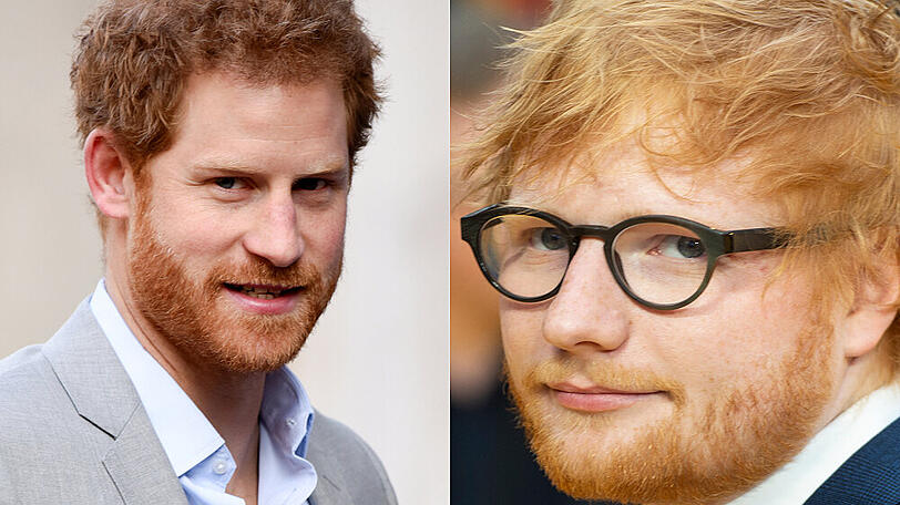 Ed Sheeran und Prinz Harry machen gemeinsame Sache für den guten Zweck