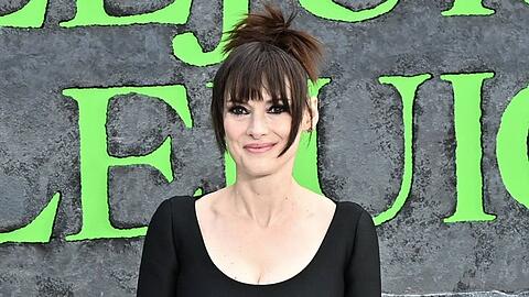 Winona Ryder ist mit der Fortsetzung "Beetlejuice Beetlejuice" zurück im Rampenlicht - hier bei den Internationalen Filmfestspielen in Venedig.