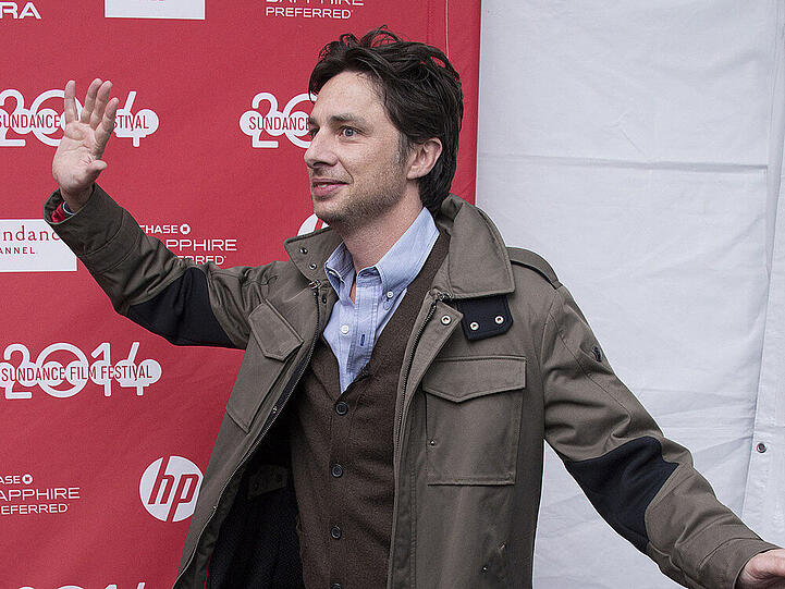 Zach Braff beim Sundance Film Festival 2014
