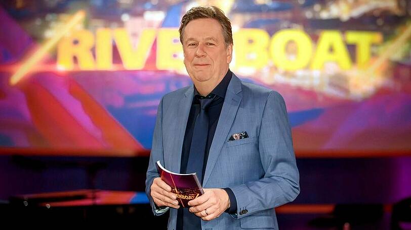 Jörg Kachelmann moderiert im MDR die Talkshow "Riverboat"