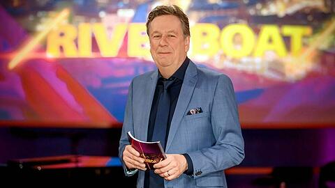 Jörg Kachelmann moderiert im MDR die Talkshow "Riverboat"