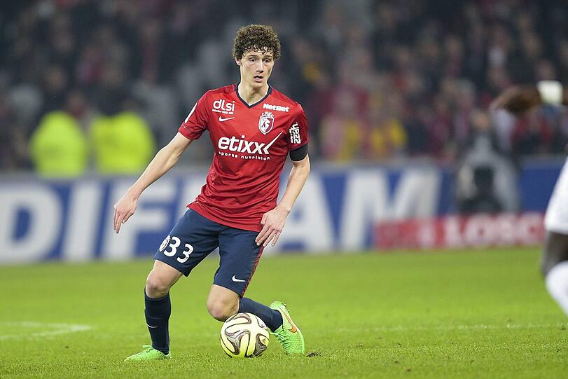 Benjamin Pavard gab 2015 sein Debüt für Lille.