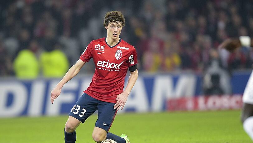 Benjamin Pavard gab 2015 sein Debüt für Lille. Benjamin Pavard gab 2015 sein Debüt für Lille.