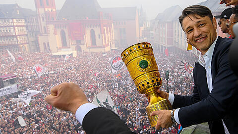 Noch einmal gefeierter Held in Frankfurt: Niko Kovac