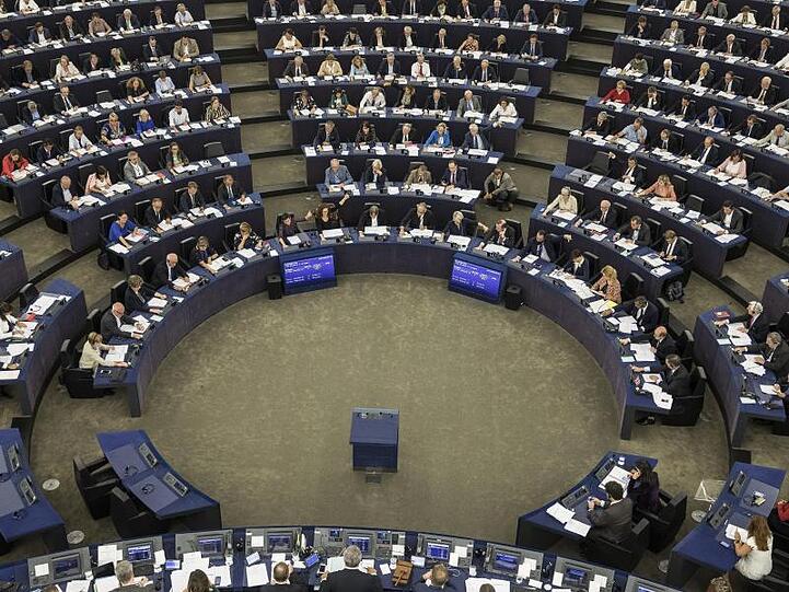 Abstimmung im Europäischen Parlament in Straßburg. Die Staaten der Europäischen Union haben die Urheberrechtsreform endgültig beschlossen.