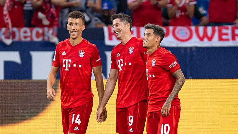 Lewandowski Coutinho Perisic