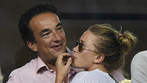 Mary-Kate Olsen und Olivier Sarkozy bei den US Open.