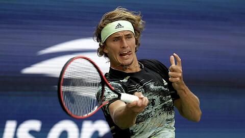 Musste wieder über fünf Sätze für den Sieg gehen: Alexander Zverev.