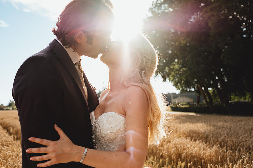 ... und so romantisch soll es bei der Hochzeit sein!