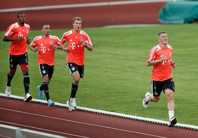 Die Bayern biegen in die Zielgerade der Saisonvorbereitung ein.