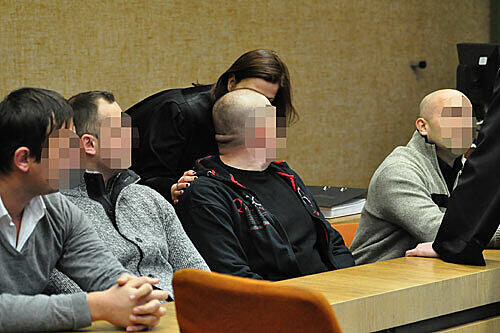 Radoslav S., Milenko K., Bozidar V. und Nemanja G.