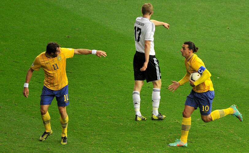 Das 4:1 durch Schwedens Superstar Zlatan Ibrahimovic in der 62. Spielminute sah man noch als eine Art Betriebsunfall an.