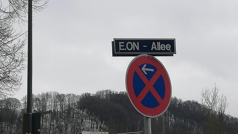 Die Eon-Allee in Landshut. Die Eon-Allee in Landshut.